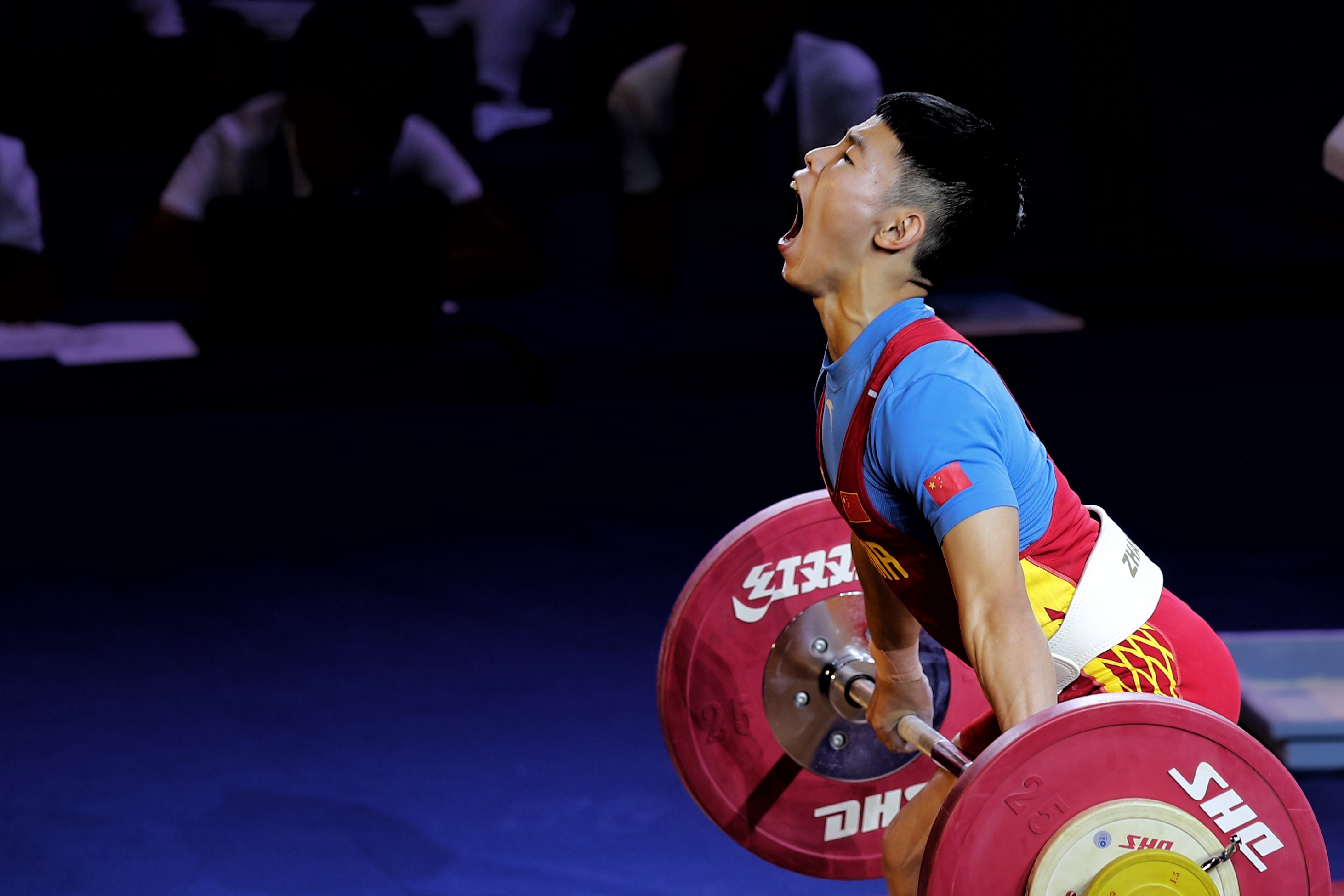 举重体校乙组男子49公斤级赛况