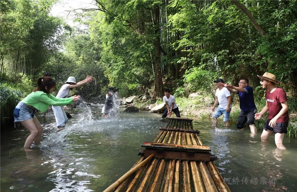夏履泼水节,平水漂流……柯桥的避暑经济崭露头角