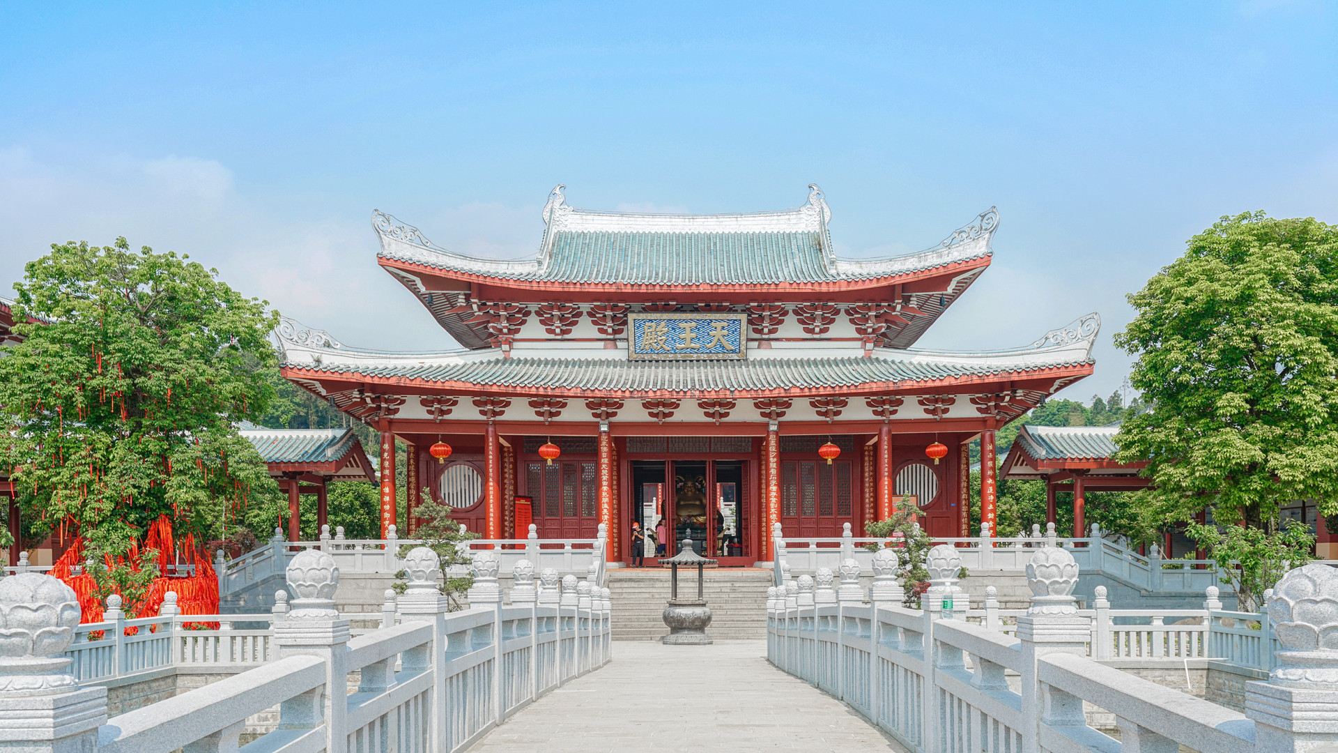 福建有一座南少林寺,比河南少林寺晚82年,成知名旅游景点