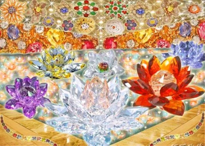 愿天下所有佛子都能看到这殊胜庄严的极乐世界