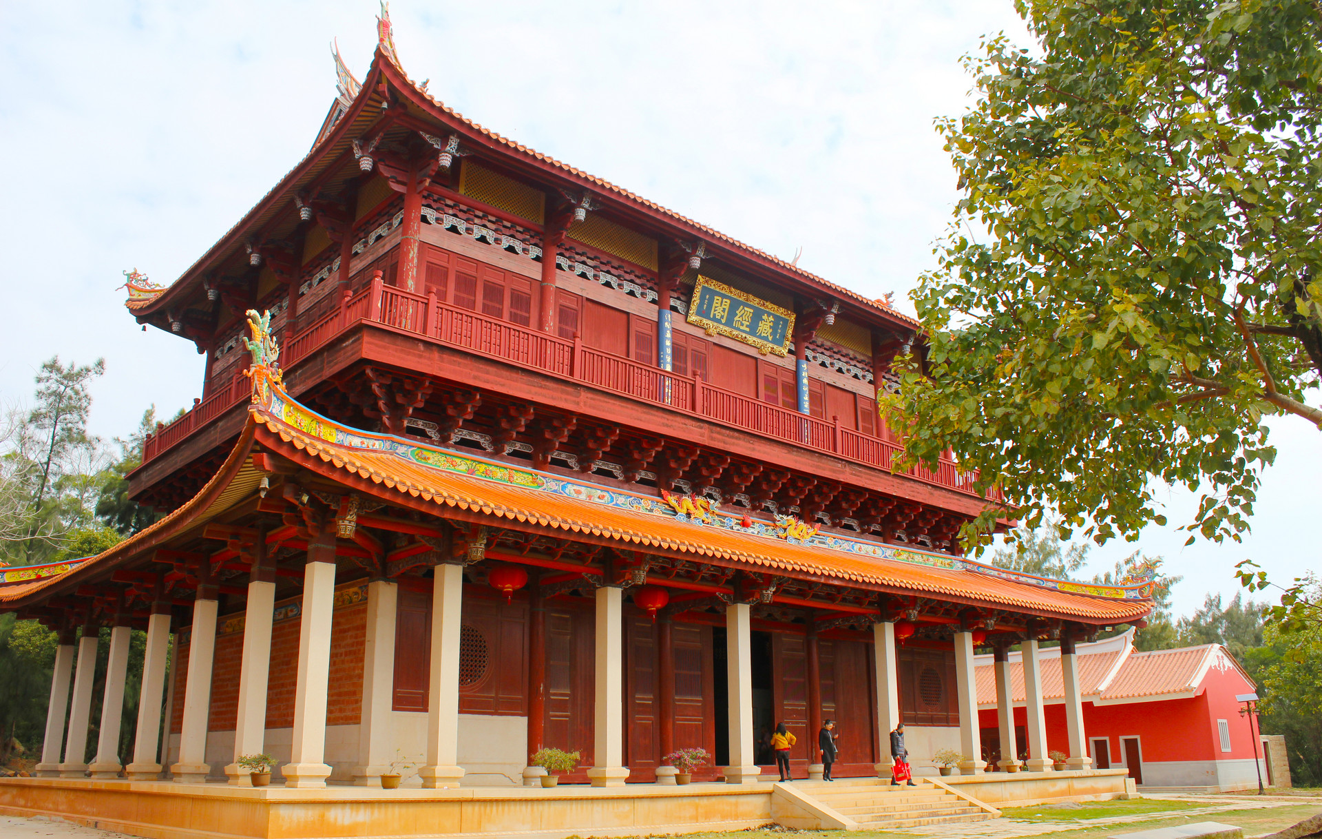 福建有一座南少林寺,比河南少林寺晚82年,成知名旅游景点