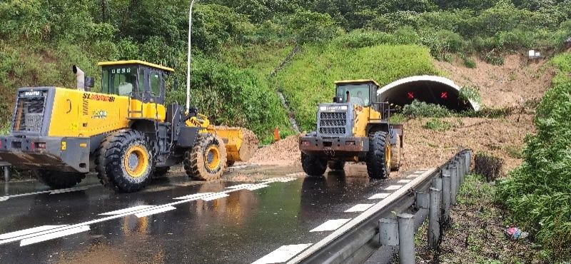 16小时持续作战甬莞高速角洞岙隧道终于抢通