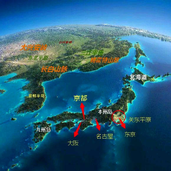 原創地圖看世界從地理條件來看日本的優勢和劣勢