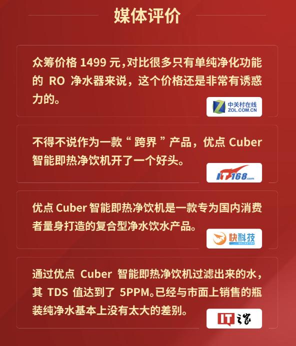 小米有品众筹达成率破1100%，优点CUBER为什么如此