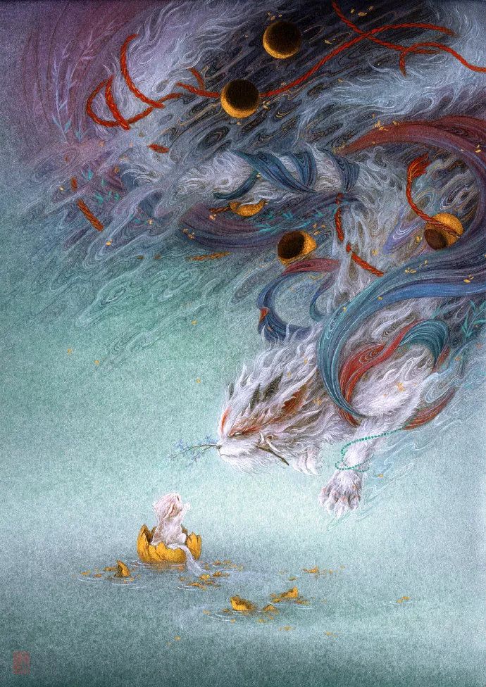 90后画师杉泽一支画笔号令百鬼颠倒众生