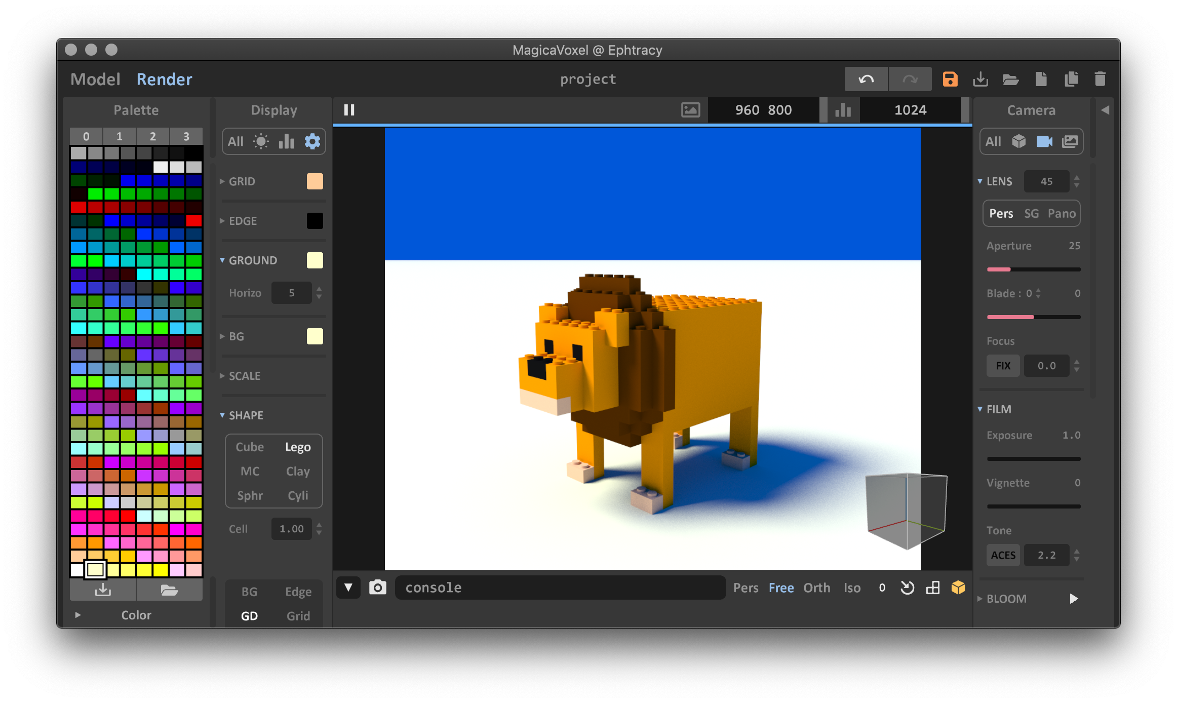 不需要专业知识和强劲电脑有趣的3d像素画用magicavoxel轻松画