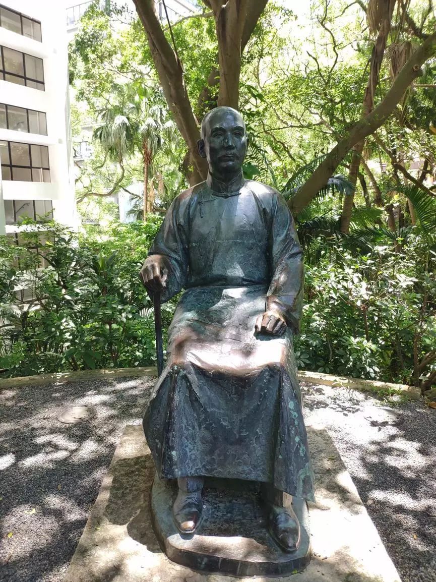 香港大学雕像图片