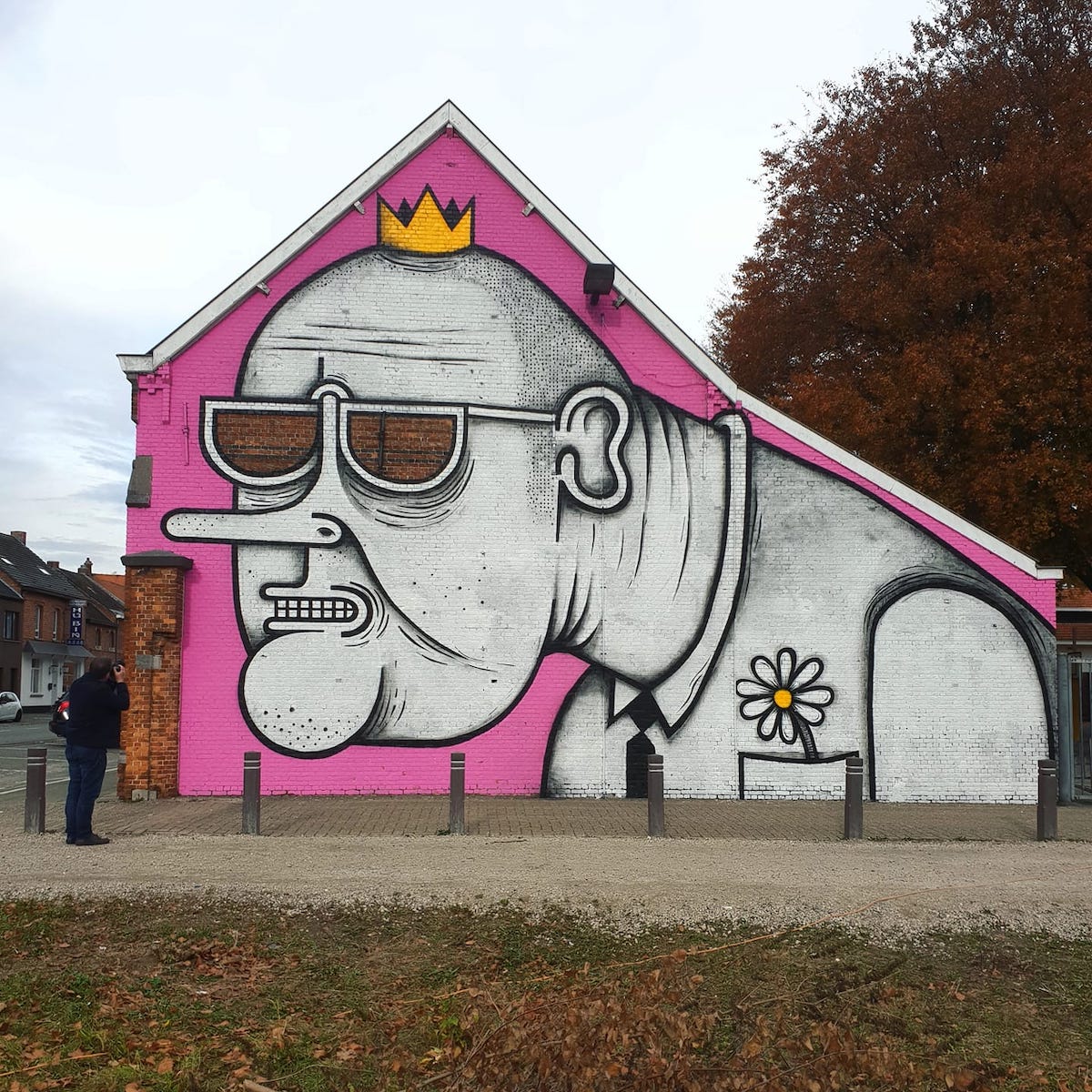 充满活力的街头壁画艺术