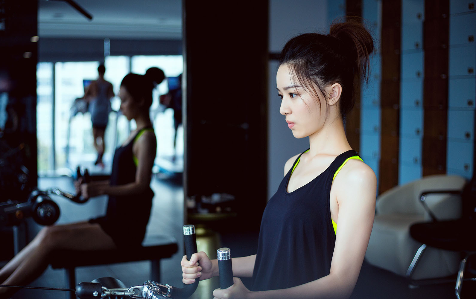 活泼可爱倾国倾城的女演员梁婧娴