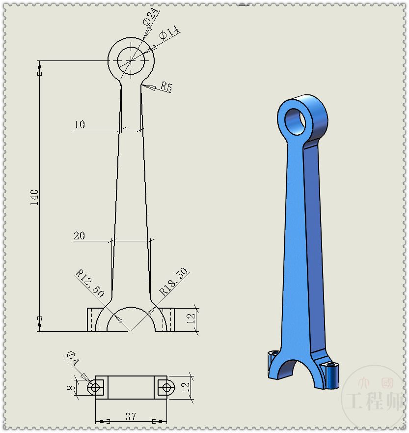 乾貨分享用solidworks設計的圓形活塞發動機機構