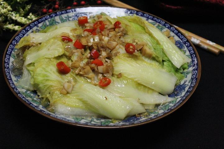 原创白菜不要老是拿来炒着吃教你做清蒸白菜真正的好吃不油腻