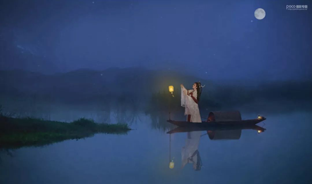 不慌!黑背景也能拍出意境满满的古风仙女照!