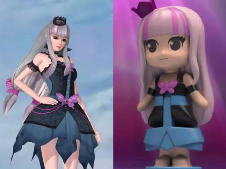 原创当叶罗丽仙子变回玩偶后嘟嘟香菱很可爱茉莉还是那么文静