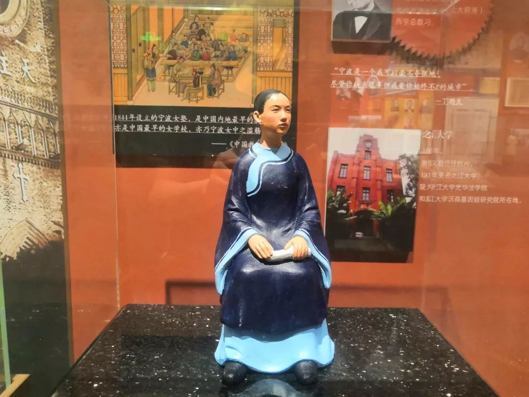 修葺后目前仅保留教学楼和体育馆两幢建筑物(图为甬江女中体育馆旧址)