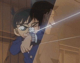 小伙儿cos柯南的麻醉针,看到这长度,小五郎怕是活不过一集