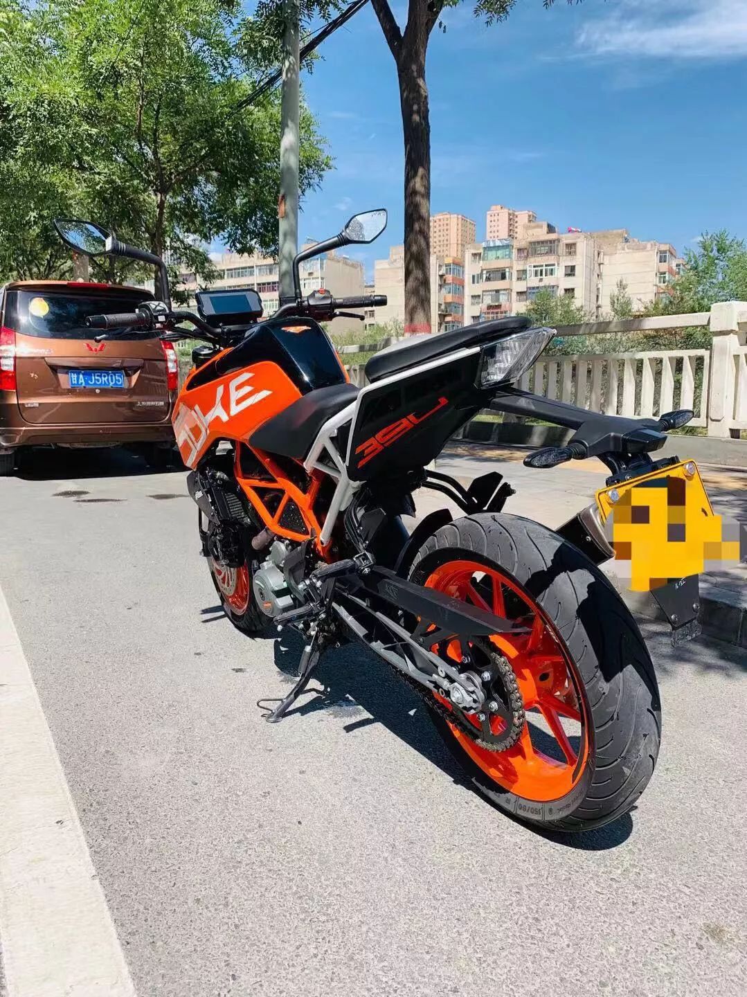 转让兰州2019年ktm杜克390准新国四