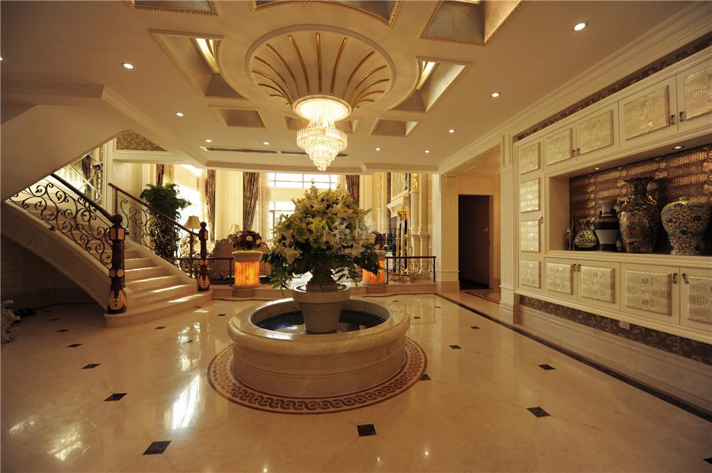 爆深圳800平自建别墅,欧式风格整装设计,高雅奢华品位高端