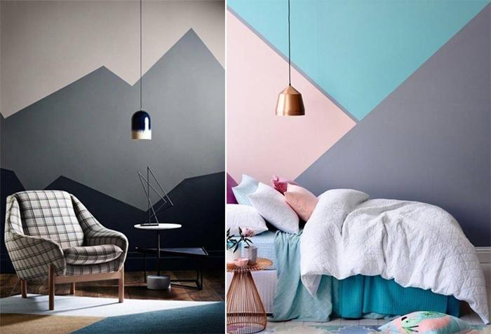 归根到底墙纸和墙漆都有各自的优势,壁纸比较适合打造