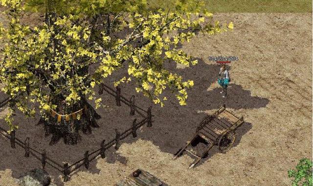 热血传奇令人难忘的点卡时代银杏村是梦开始的地方