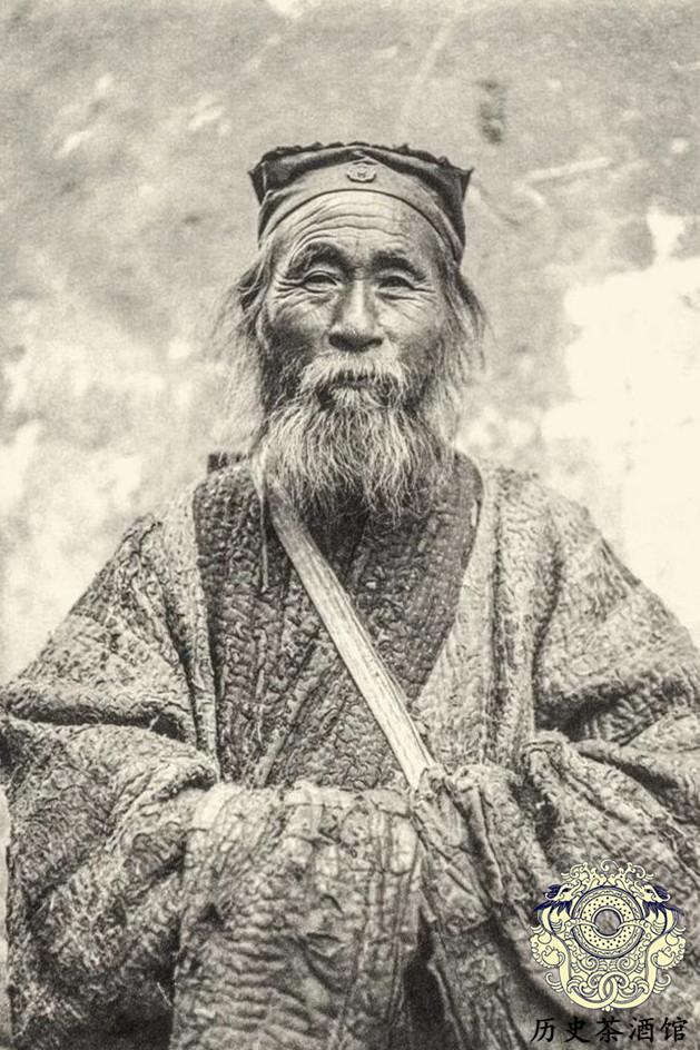 老照片再现百年前道士的真实模样个个道骨仙风图五是华山比武