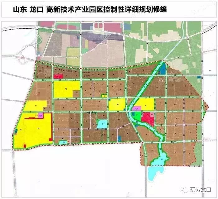 龙口农村改造规划图图片