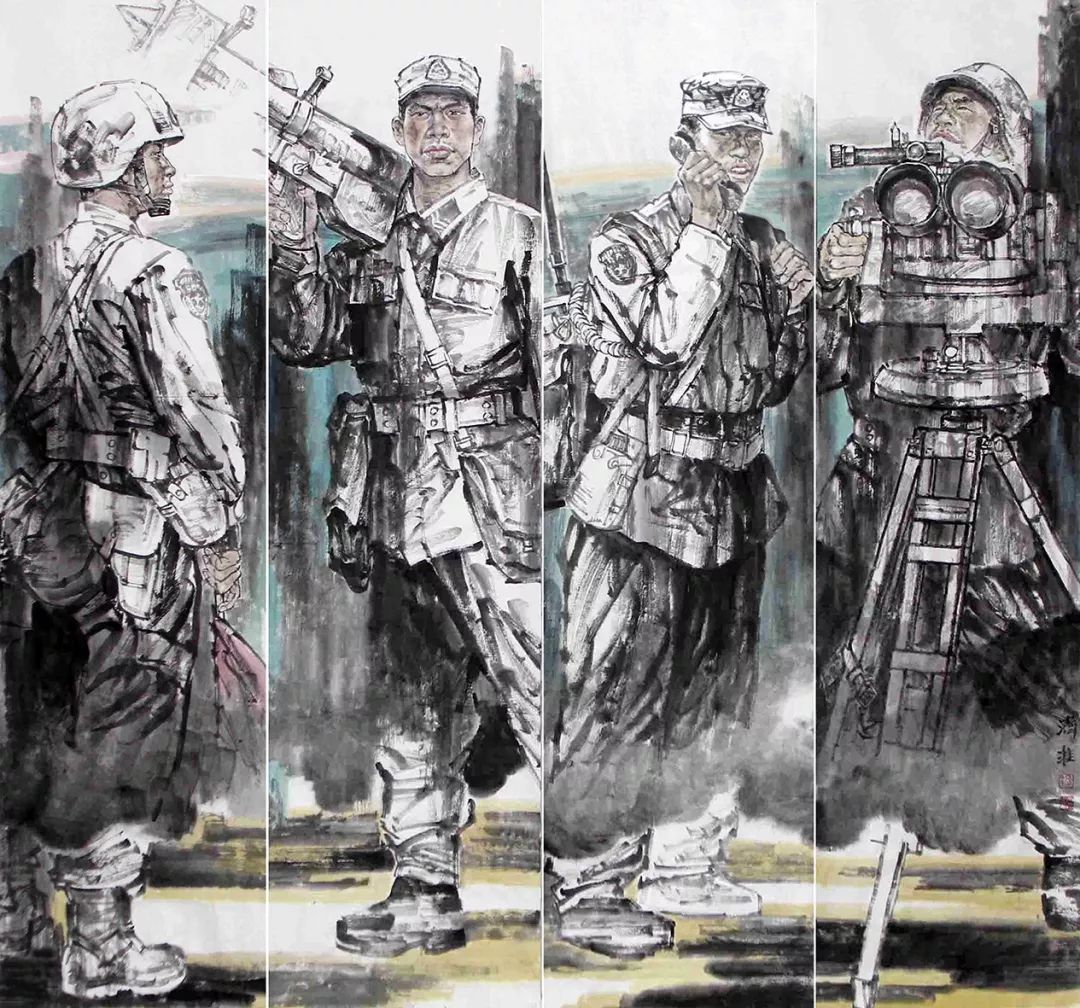 庆祝新中国成立70周年——军旅画家杨济淮人物画精品展