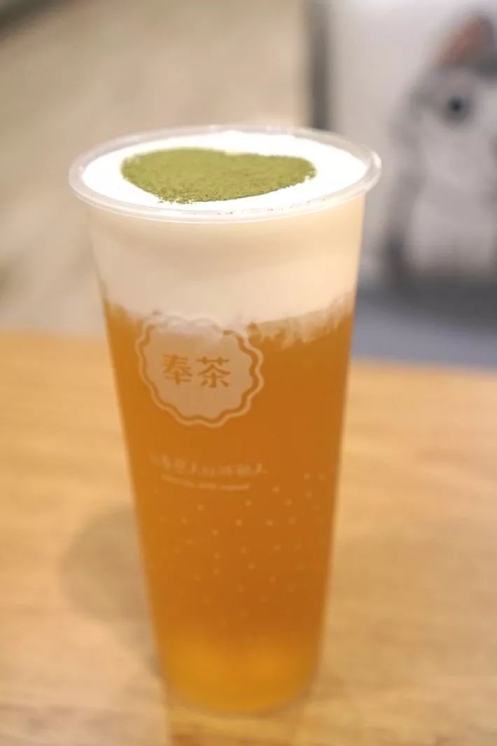 芝士奶盖已经红遍各大奶茶店