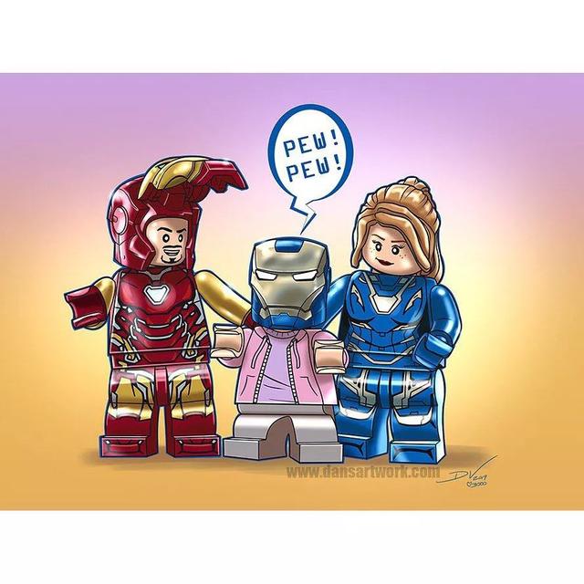 lego乐高美图欣赏有没有见过大神笔下的乐高人仔