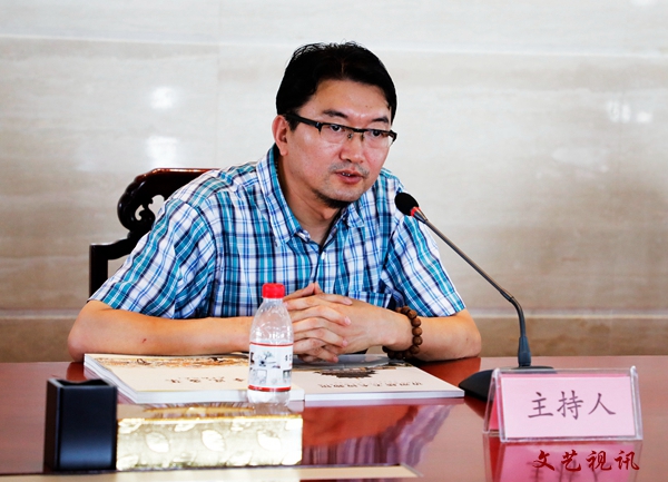 李昆国画"关中断代史"全国巡展新闻发布会在清渭楼美术博物馆召开