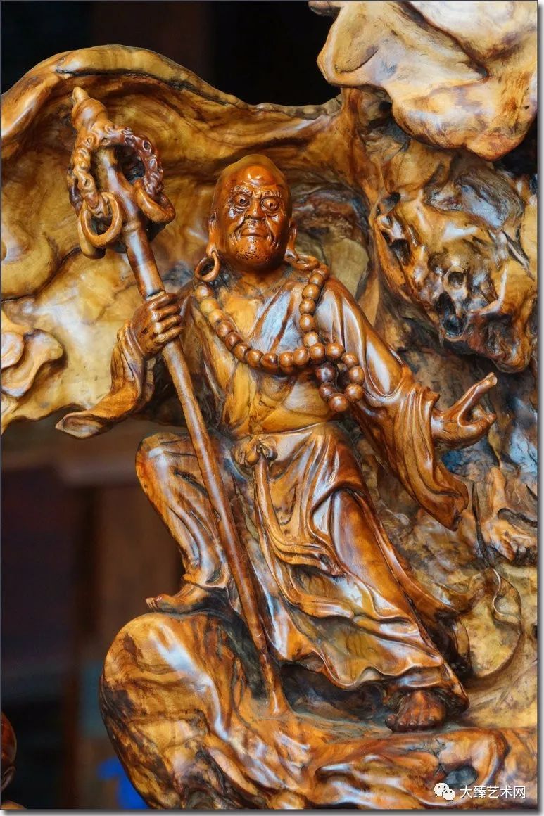 著名艺术家徐谷青他雕刻的观音像让人不禁双手合十虔诚一拜