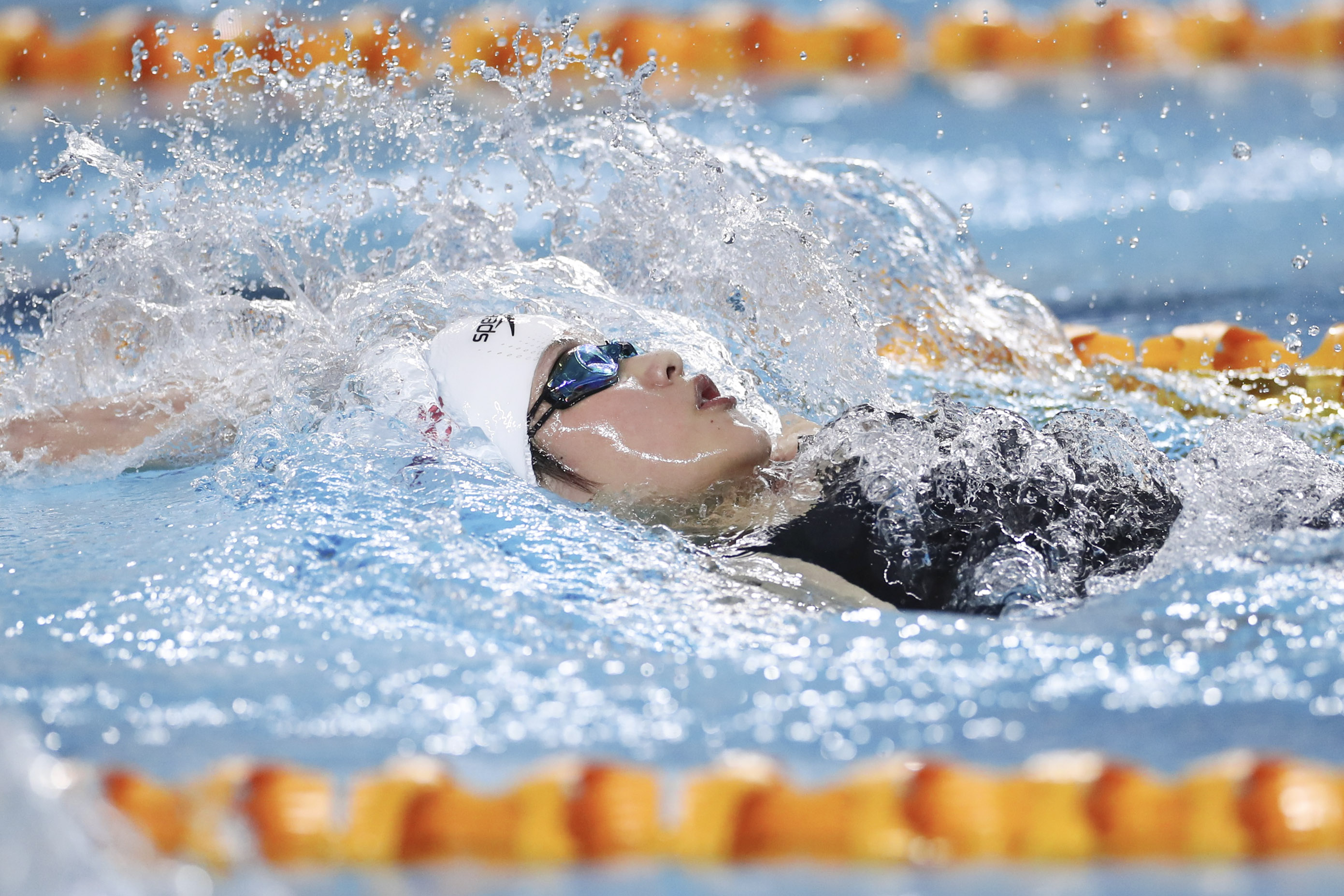 游泳体校乙组女子200米个人混合泳决赛赛况