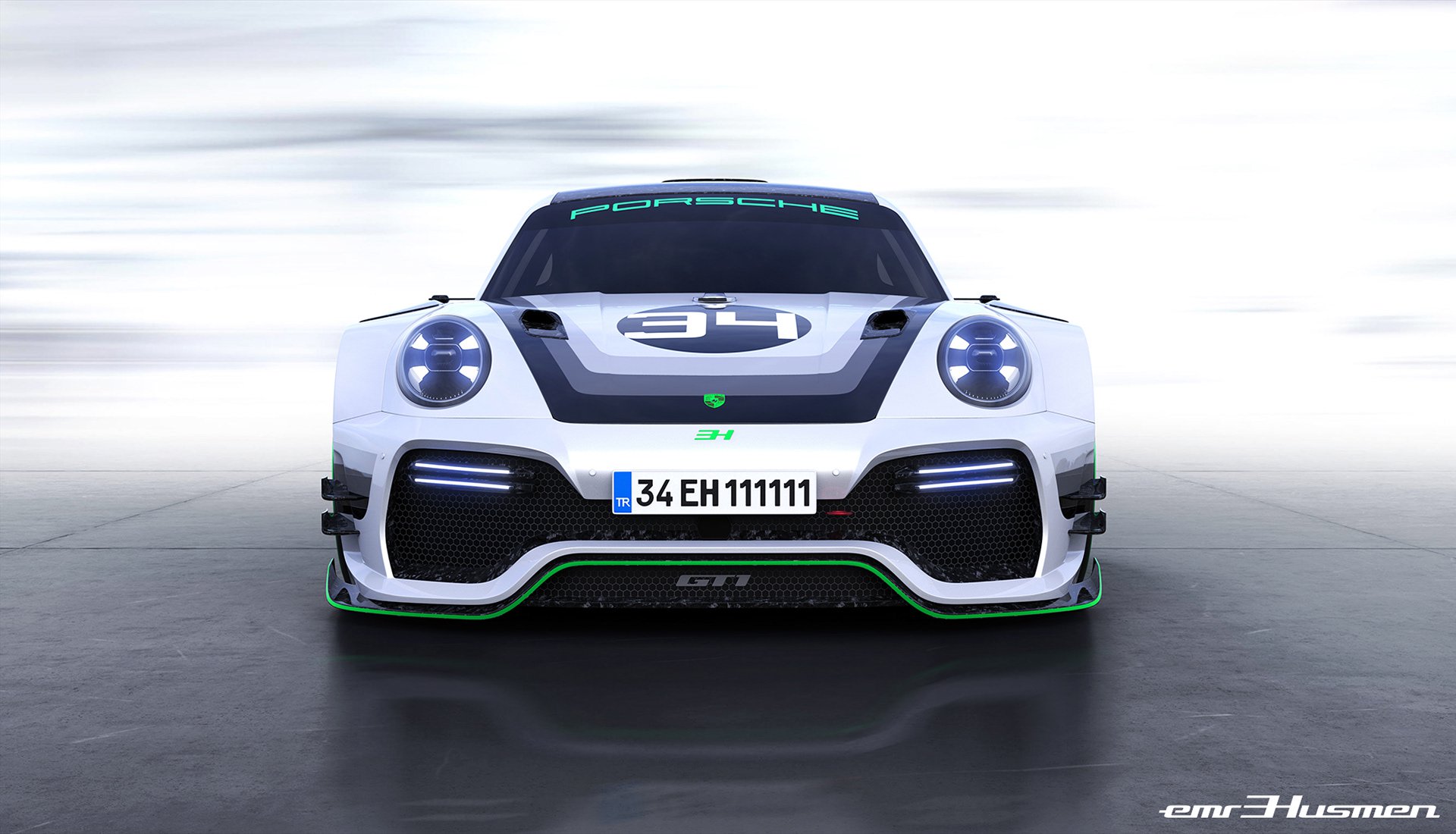 保时捷著名的911gt1耐力赛车多涂装欣赏