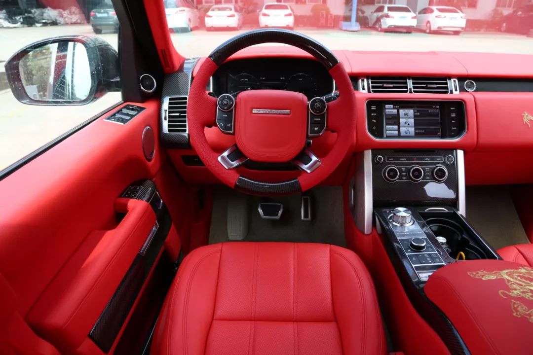 我是护旗手内饰改装案例中国龙