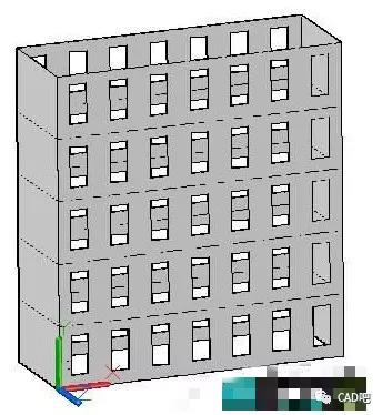 cad | 如何利用曲面命令创建楼房