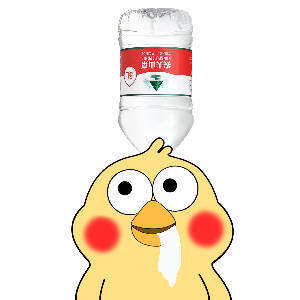 喝水滑稽喝水喝水