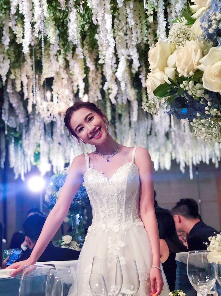 朱千雪婚礼图片