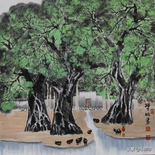 赵准旺,1945年生于北京市,中国当代著名画家.