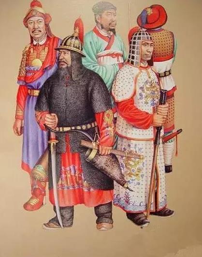 1/ 12 商代武士复原图 西周武士复原图 东周(春秋战国)武士复原图