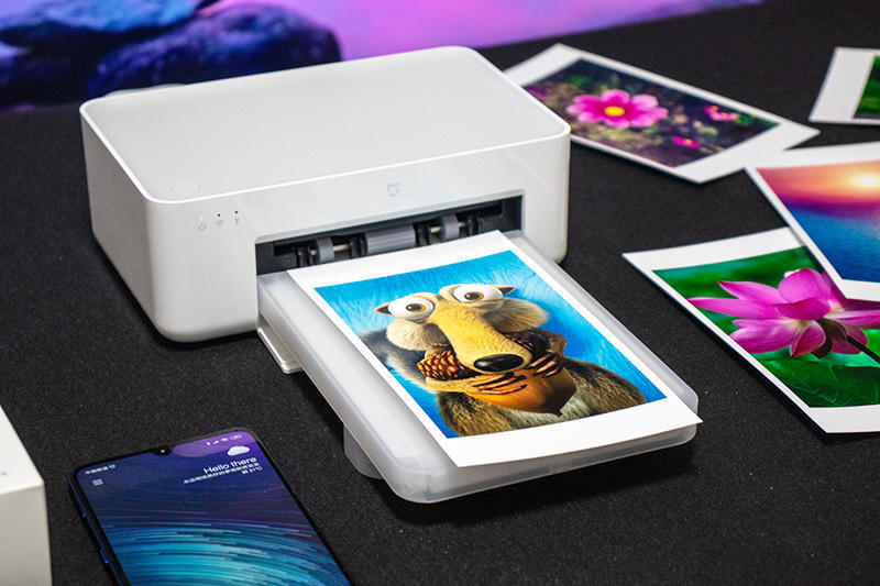 6英寸细腻色彩还原美好人生小米米家照片打印机彩打套装体验