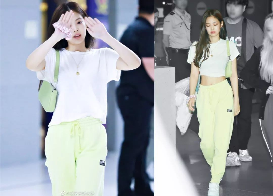 blackpink金智妮最新7套機場私服,款款都超時尚!_jennie