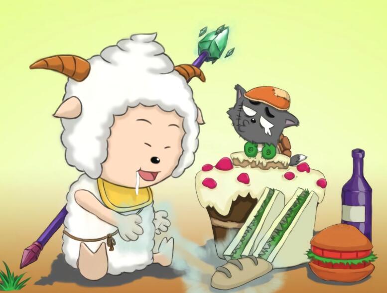 懒羊羊,《喜羊羊与灰太狼》中的角色,他是羊村中最懒的角色,每天除了