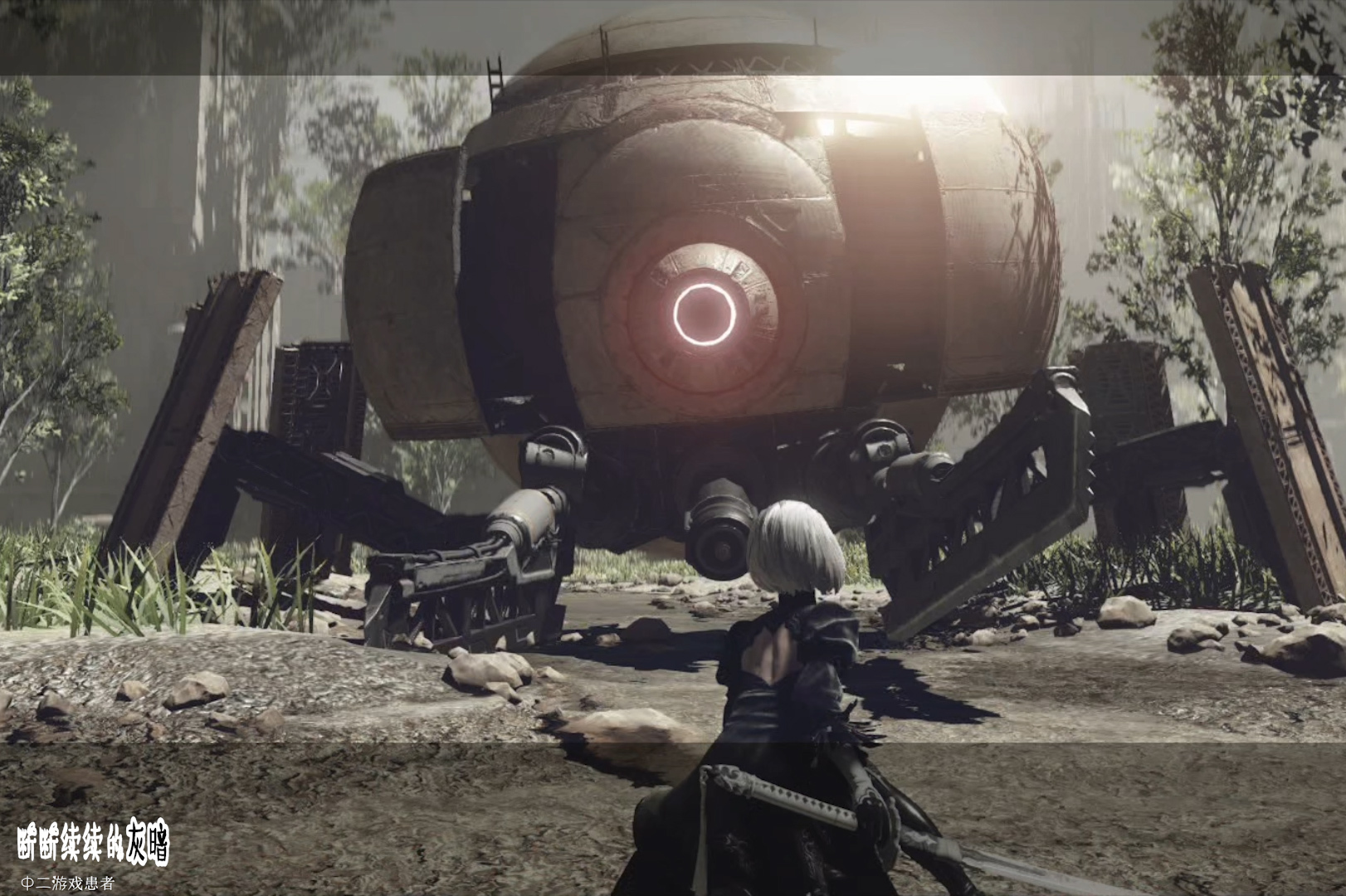 尼尔机械纪元2b小姐姐大战球形boss挥洒汗水重铸辉煌