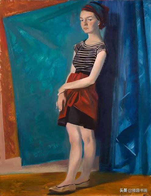 中国女画家张碧云"一带一路"绘画作品,连续两年在哈展出