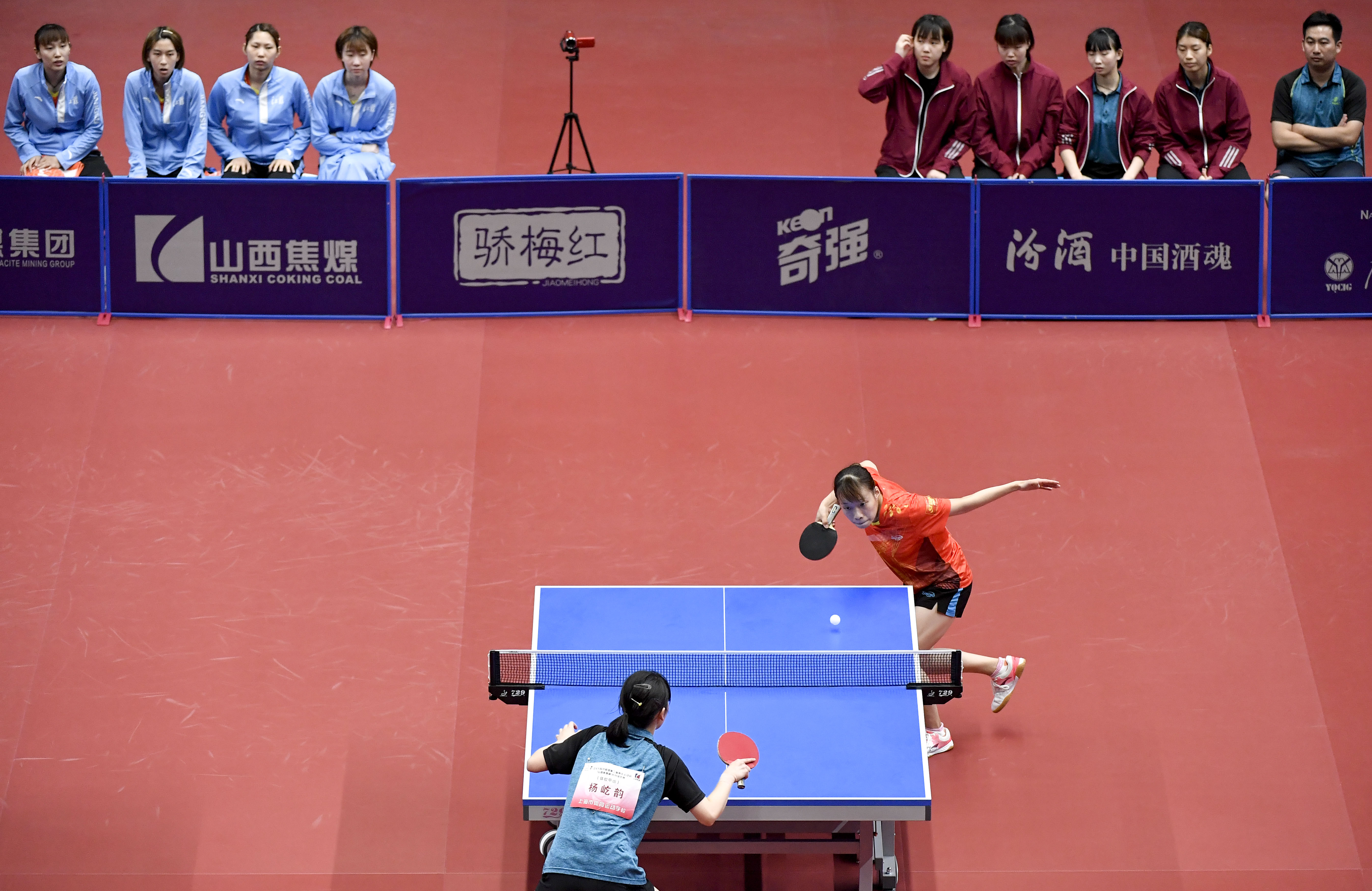 女子乒乓球团体决赛图片