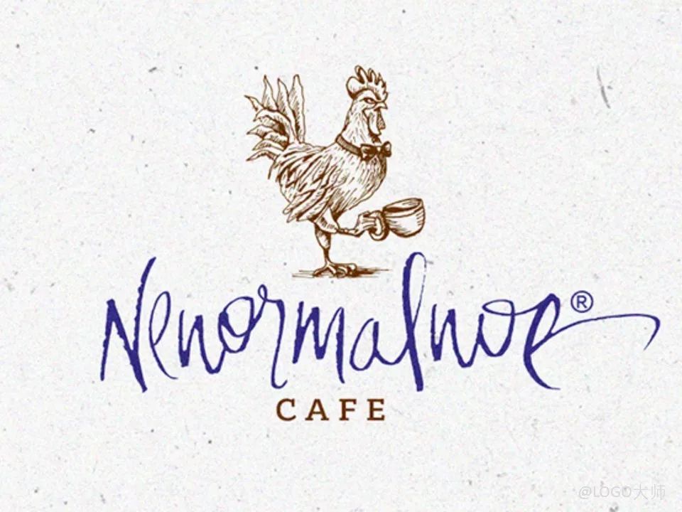 鸡主题logo设计合集鉴赏