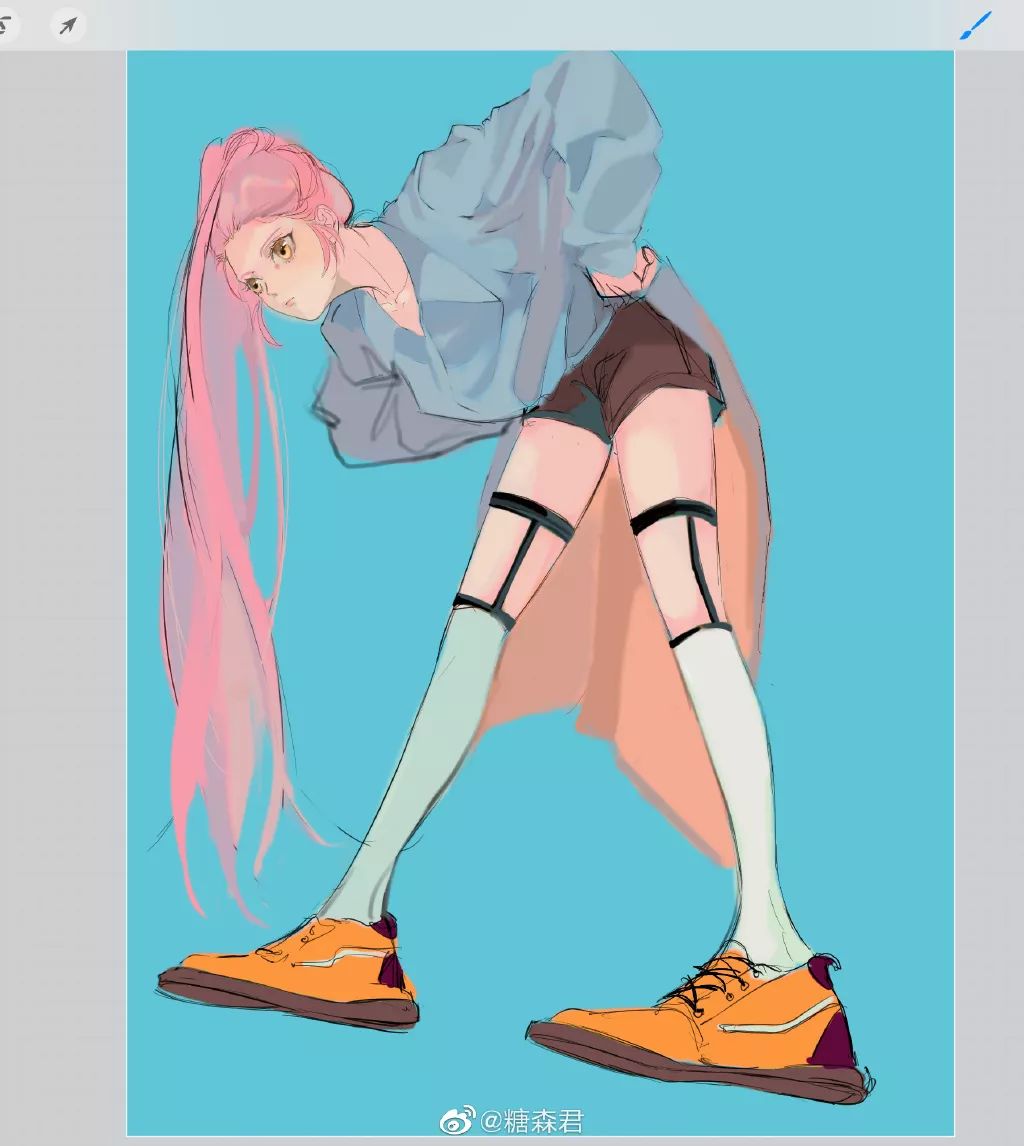 设计男性角色形象&搭配服饰超时尚的大触——糖森君_人物