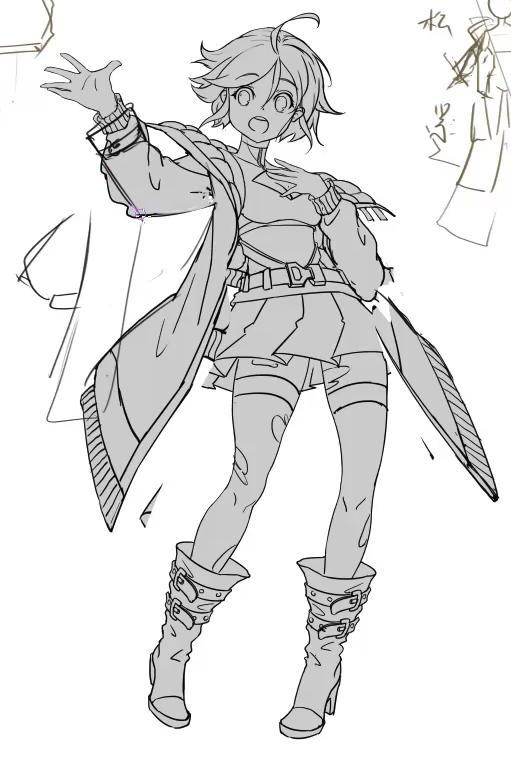 原画人角色设计游戏原画行业前景分析和作业批改