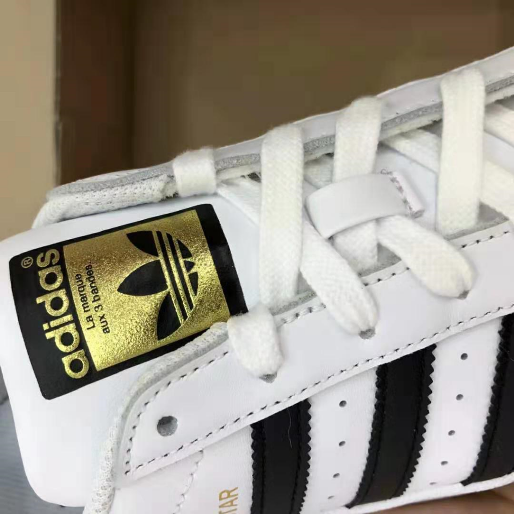 奢侈品鉴别阿迪达斯adidas真假辨别快来看看你的金标贝壳头真假吧
