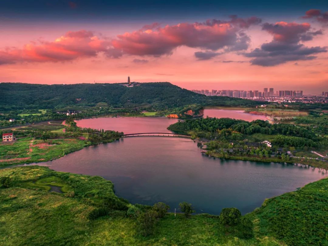 张家港香山湖图片
