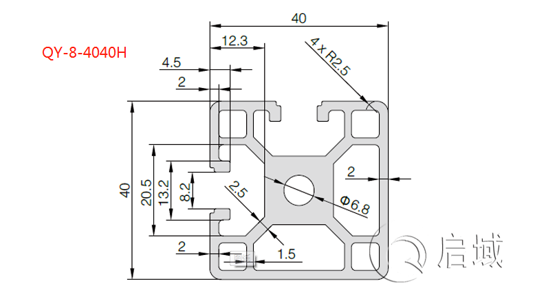 4040工业铝型材的适用范围